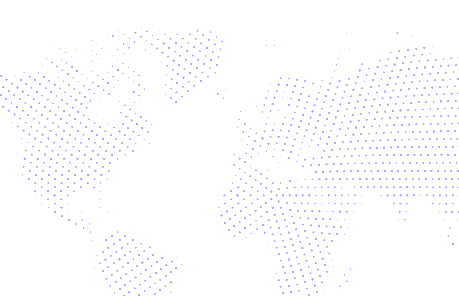 World Map Dotted